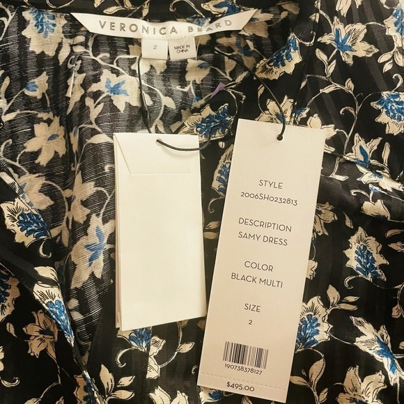 VERONICA BEARD Samy Floral Dress - Picture 5 of 12